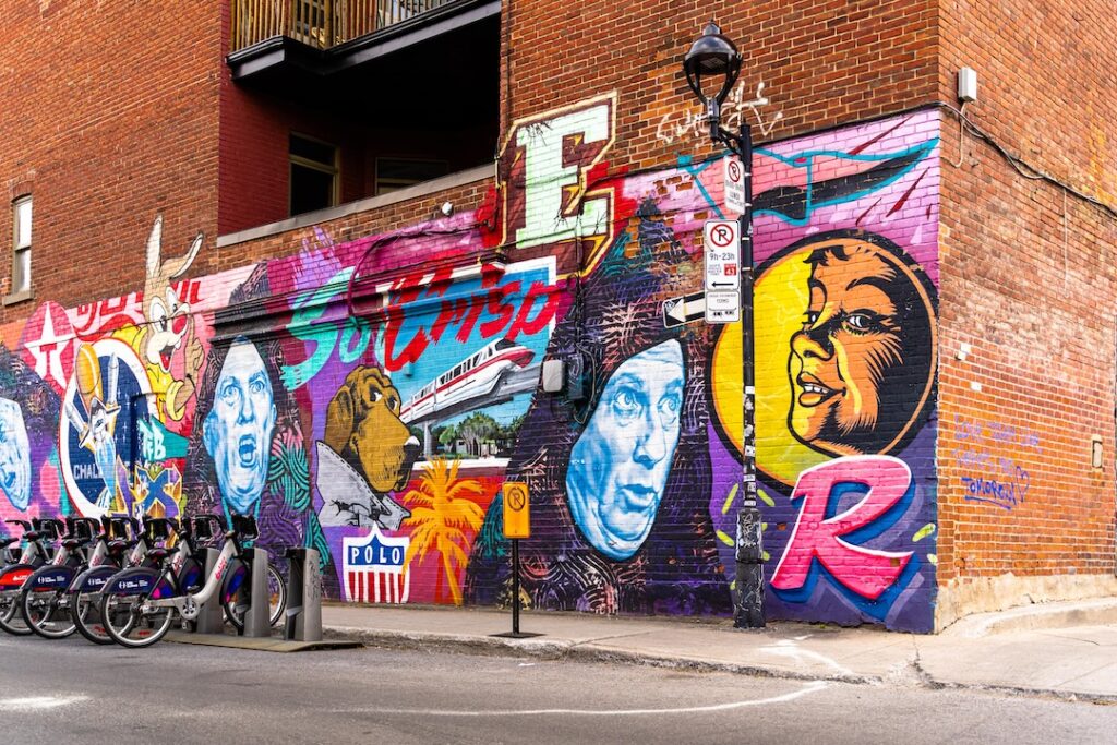 Plateau Mont-royal - Street art